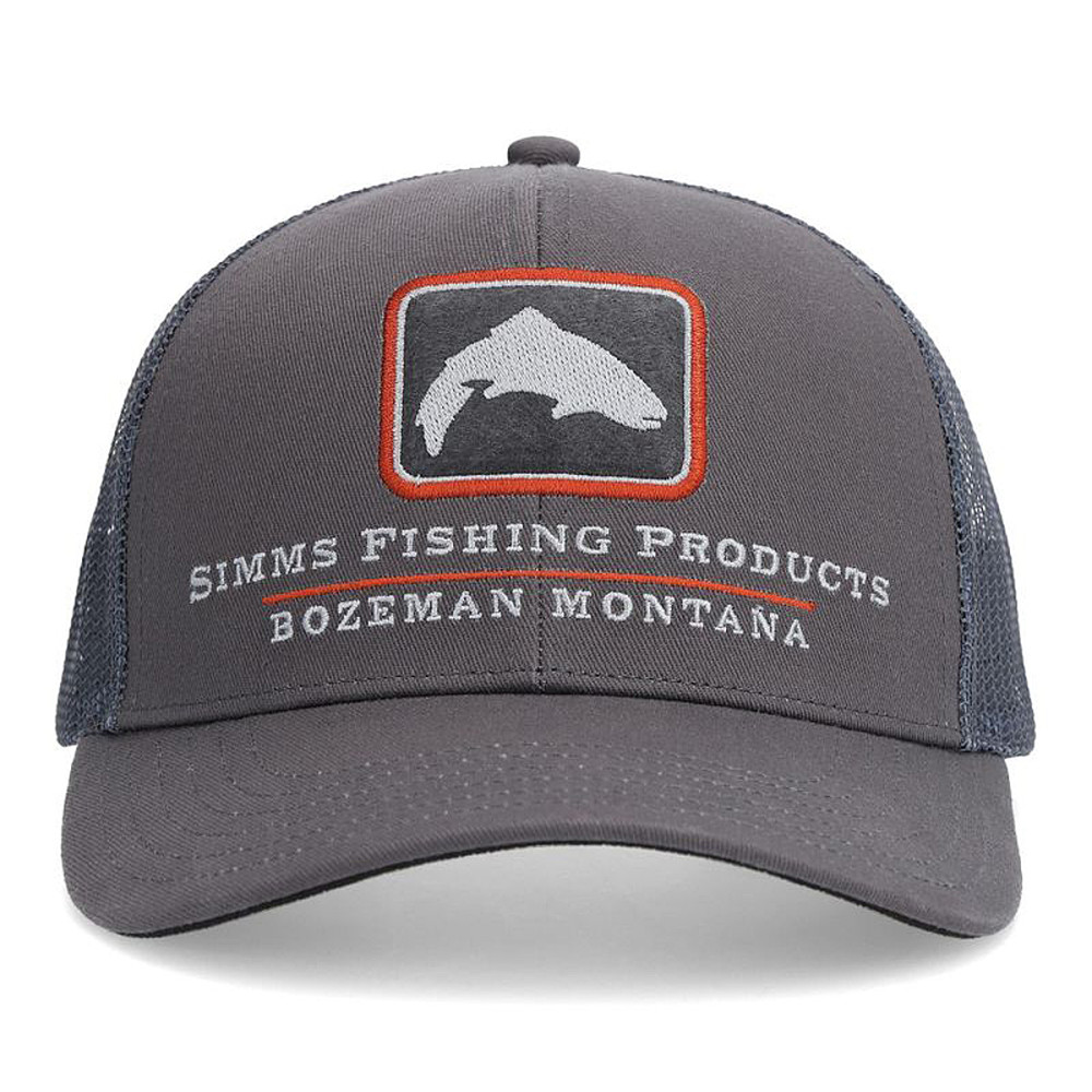 Кепка Simms Double Haul Icon Trucker Slate