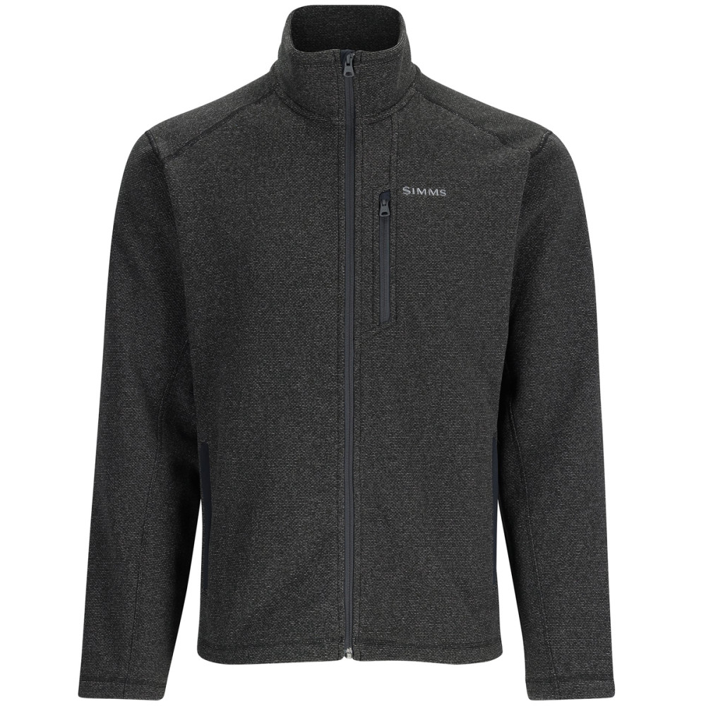 Кофта Simms Rivershed Full Zip Black Heather S