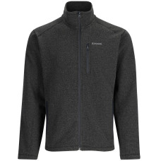 Кофта Simms Rivershed Full Zip Black Heather S