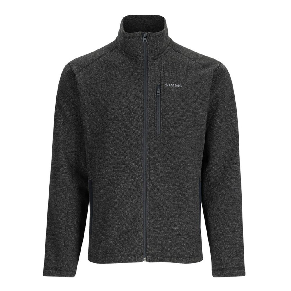 Кофта Simms Rivershed Full Zip Black Heather S