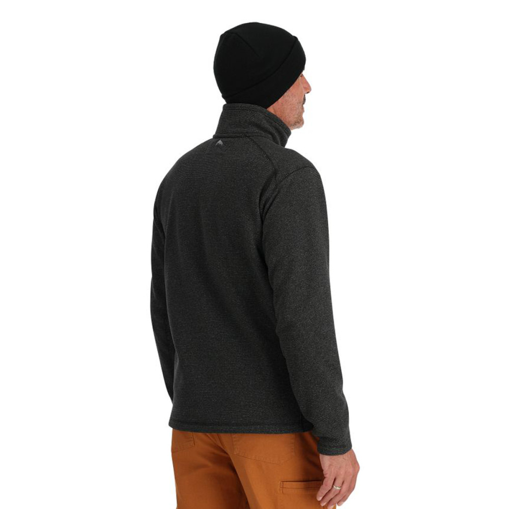 Кофта Simms Rivershed Full Zip Black Heather S