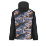 Куртка Viverra Softshell Infinity Hoody Black Camo Orange XXL