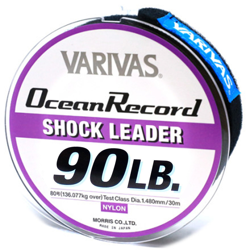 Моношоклідер Varivas Ocean Record Shock Leader 50m 167.8kg 1.66mm