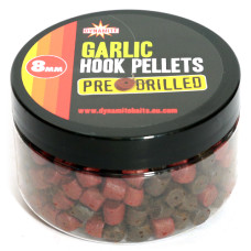 Пелетс Dynamite Baits Pre-Drilled Garlic Hook Pellets 8mm 150g