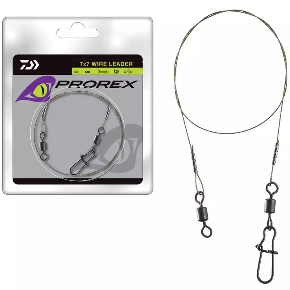 Повідець Daiwa Prorex Titanium Wire Leader 20cm 22kg