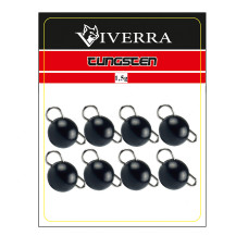 Розбірна вольфрамова чебурашка Viverra 1,5g Black