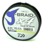 Шнур Daiwa J-Braid X4E 135m Yellow 22.4kg 0.33mm #5.0