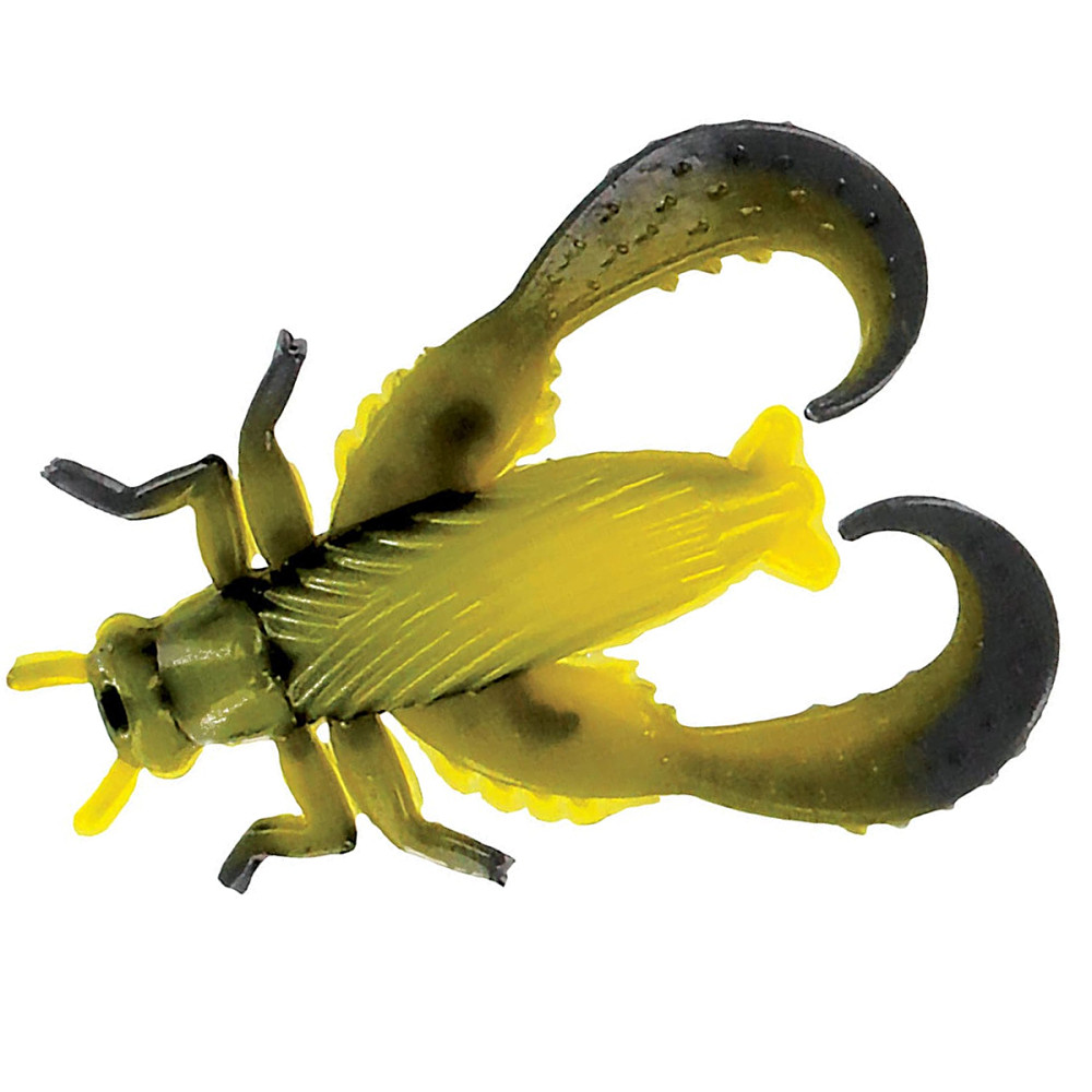 Силікон Big Bite Baits Bug Series-Cricket 1.25" 10pc #Firetiger Swirl