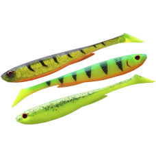 Силікон Daiwa Prorex Slim Shady Flash Set 160mm 25.5g 3pcs #Color Mix 2