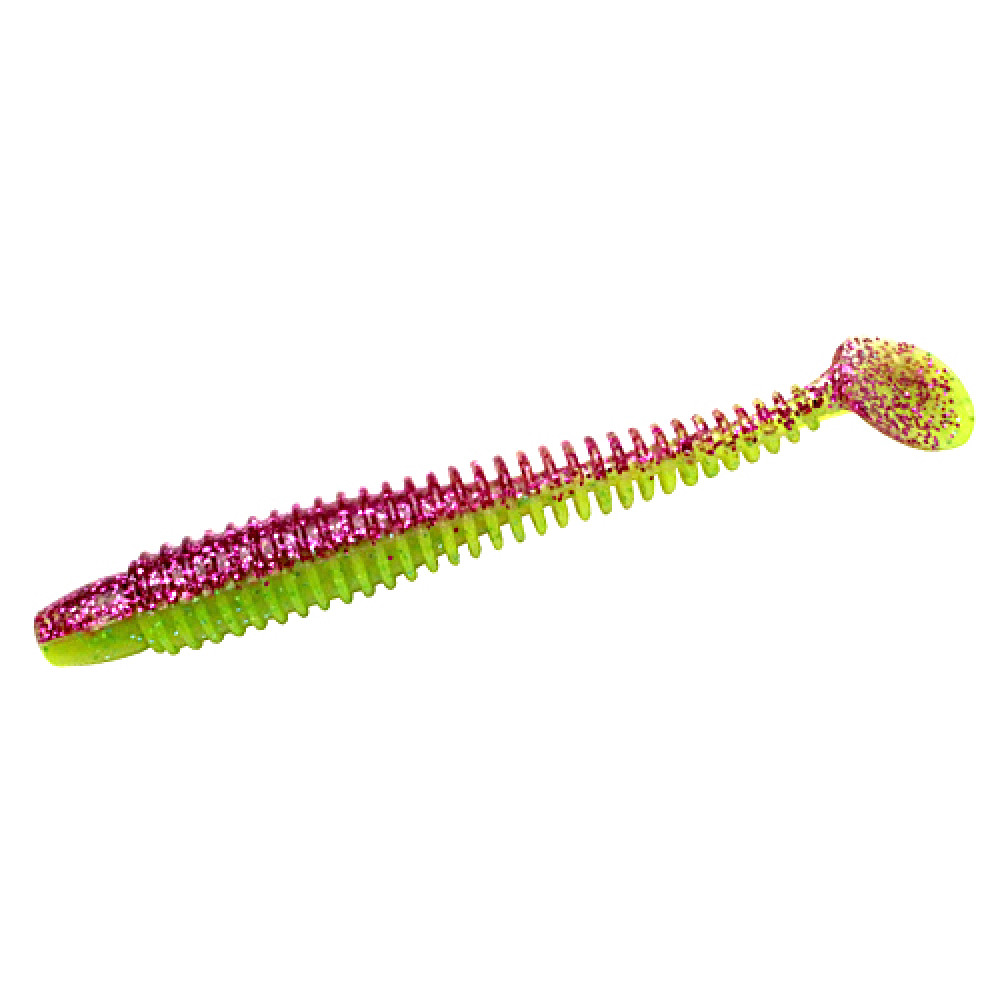 Силікон Lunker City Swimming Ribster 4" #024 8шт.