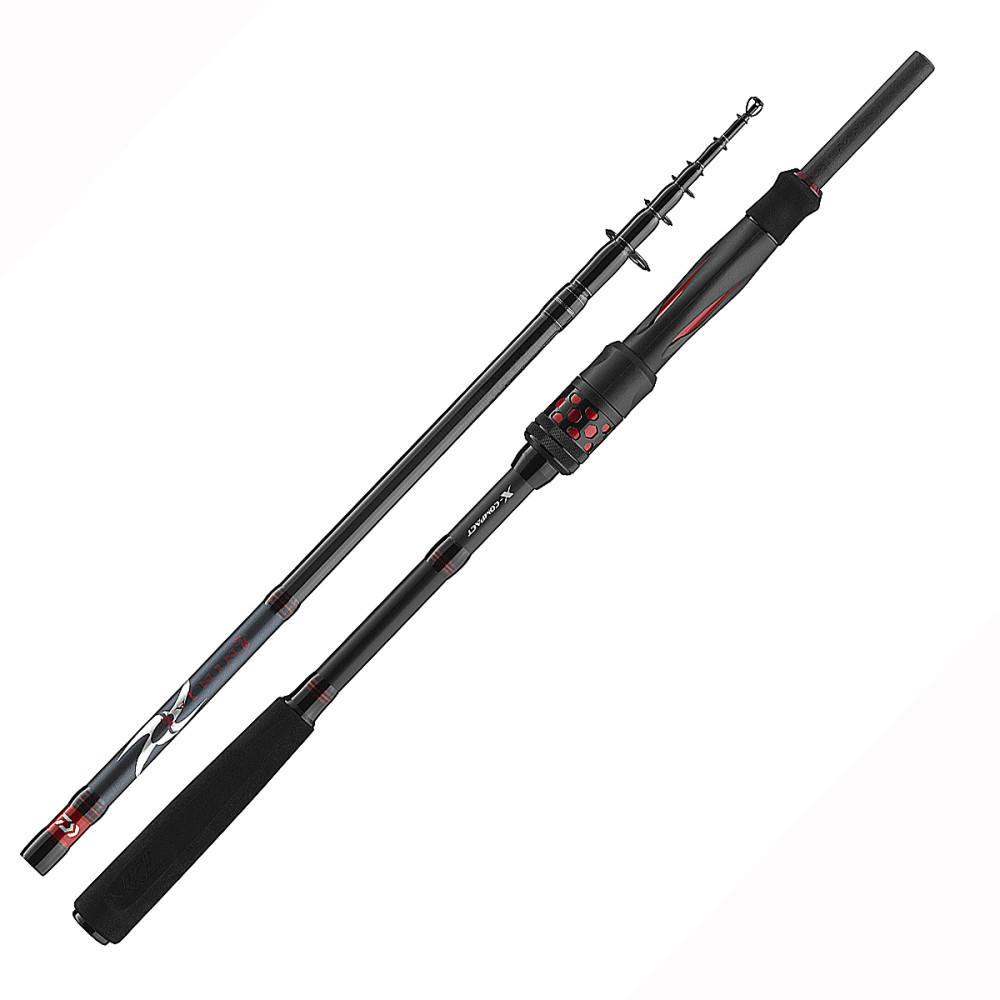 Спінінг телескоп. Daiwa 24 Ninja X-Compact Spin 2.45m 15-50g