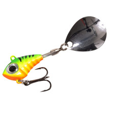 Тейл-спіннер Fladen Conrad Vibra Tail 14g #Firetiger/Silver