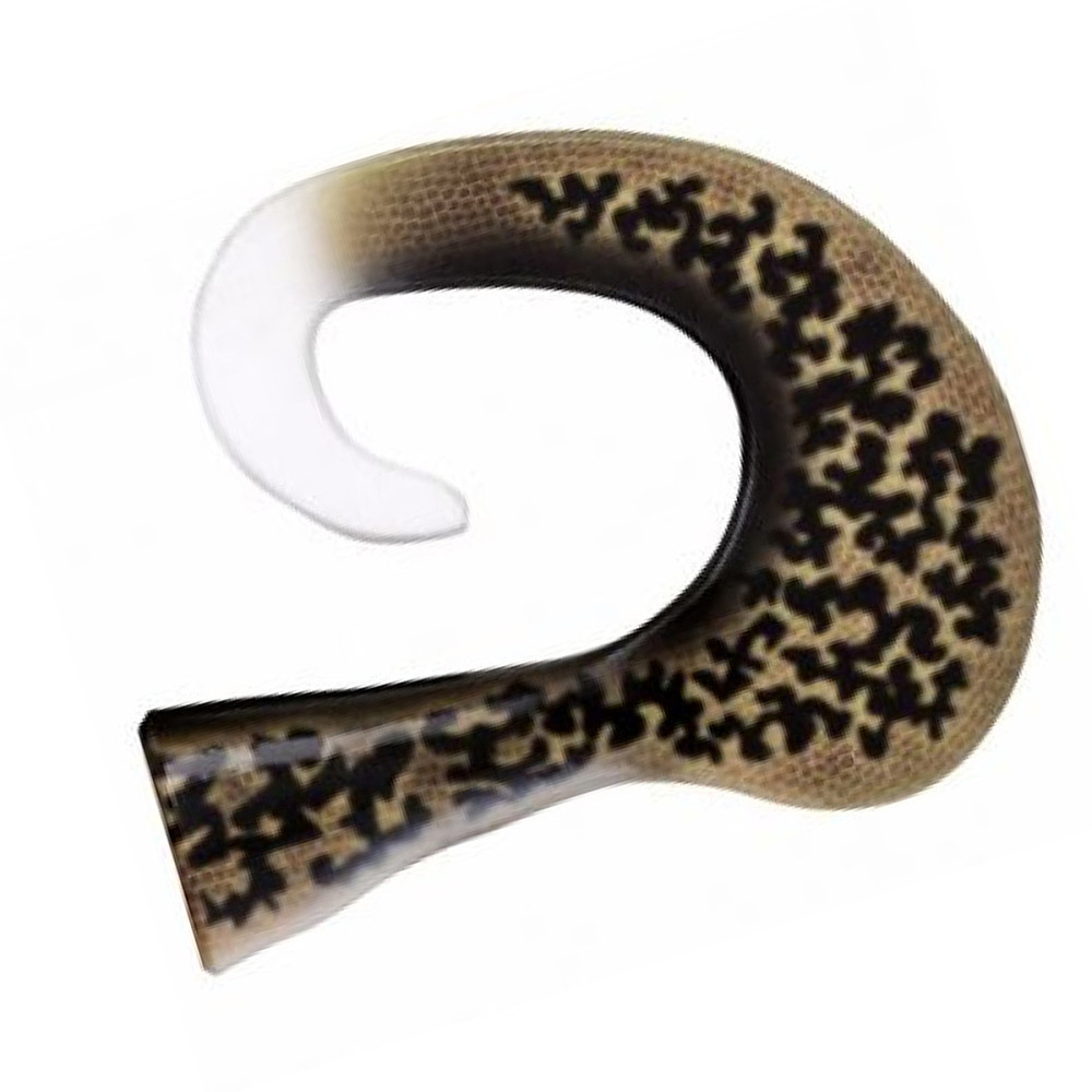 Знімний силіконовий хвіст Rapala X-Rap Otus Curly Tail 120mm 29g 2pcs #HTP