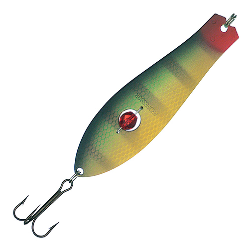 Блешня Kuusamo Professor 2 90mm 26g бусинка #GR/G/S-S