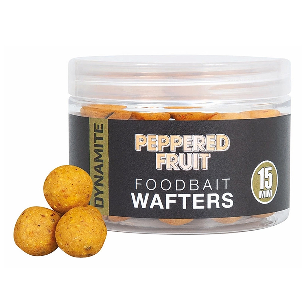 Бойли Dynamite Baits Peppered Fruit Food Bait Wafter 15mm