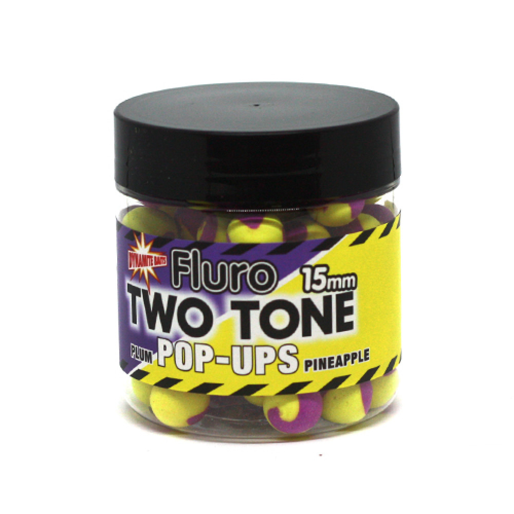 Бойли Dynamite Baits Pop-Up Two Tone Plum & Pineapple 15mm