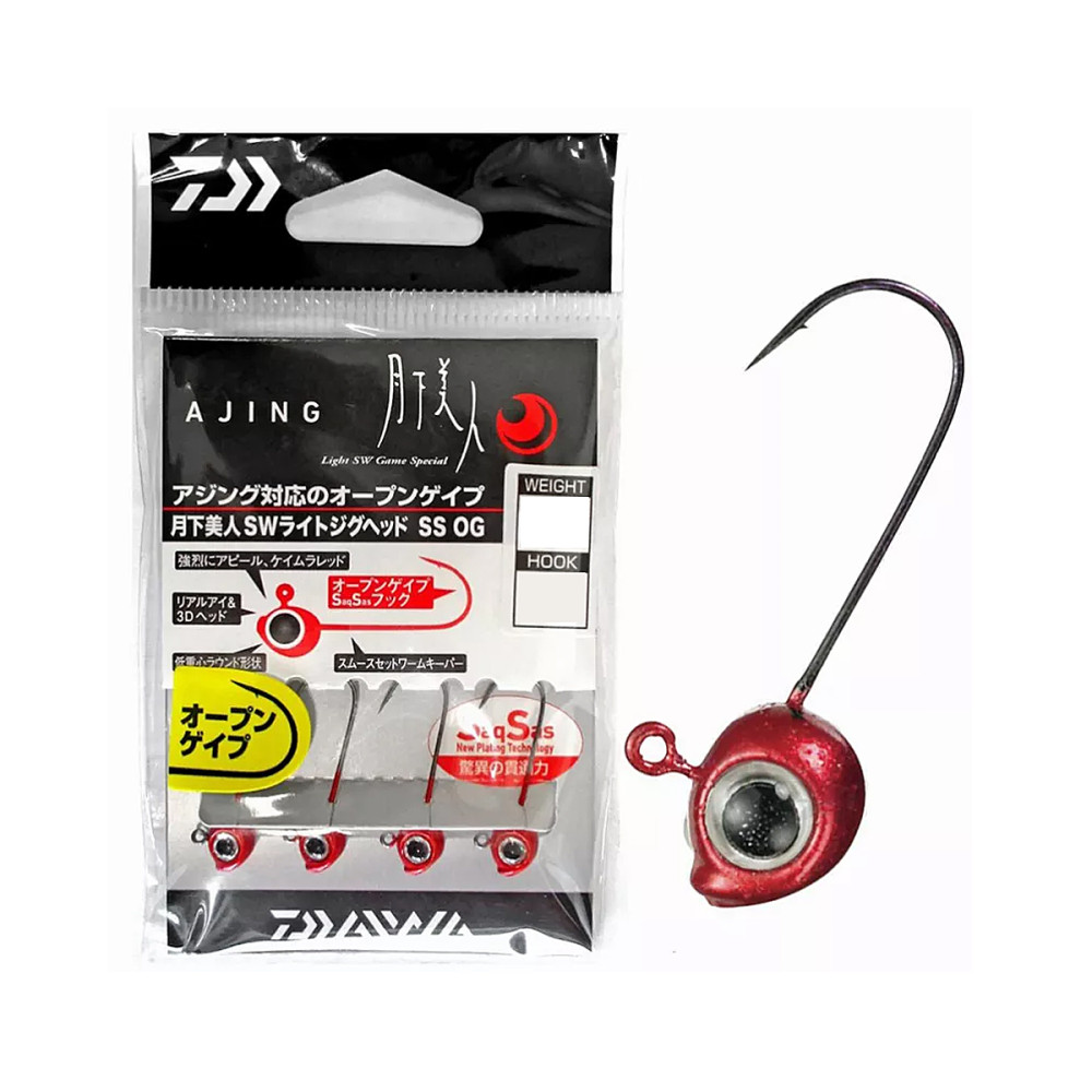 Джигголівка Daiwa Gekkabijin SW Light Jighead SS 2.5g #6