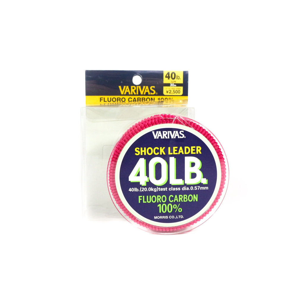 Флюорокарбон Varivas Fluoro Shock Leader 30m 20kg 0.570mm
