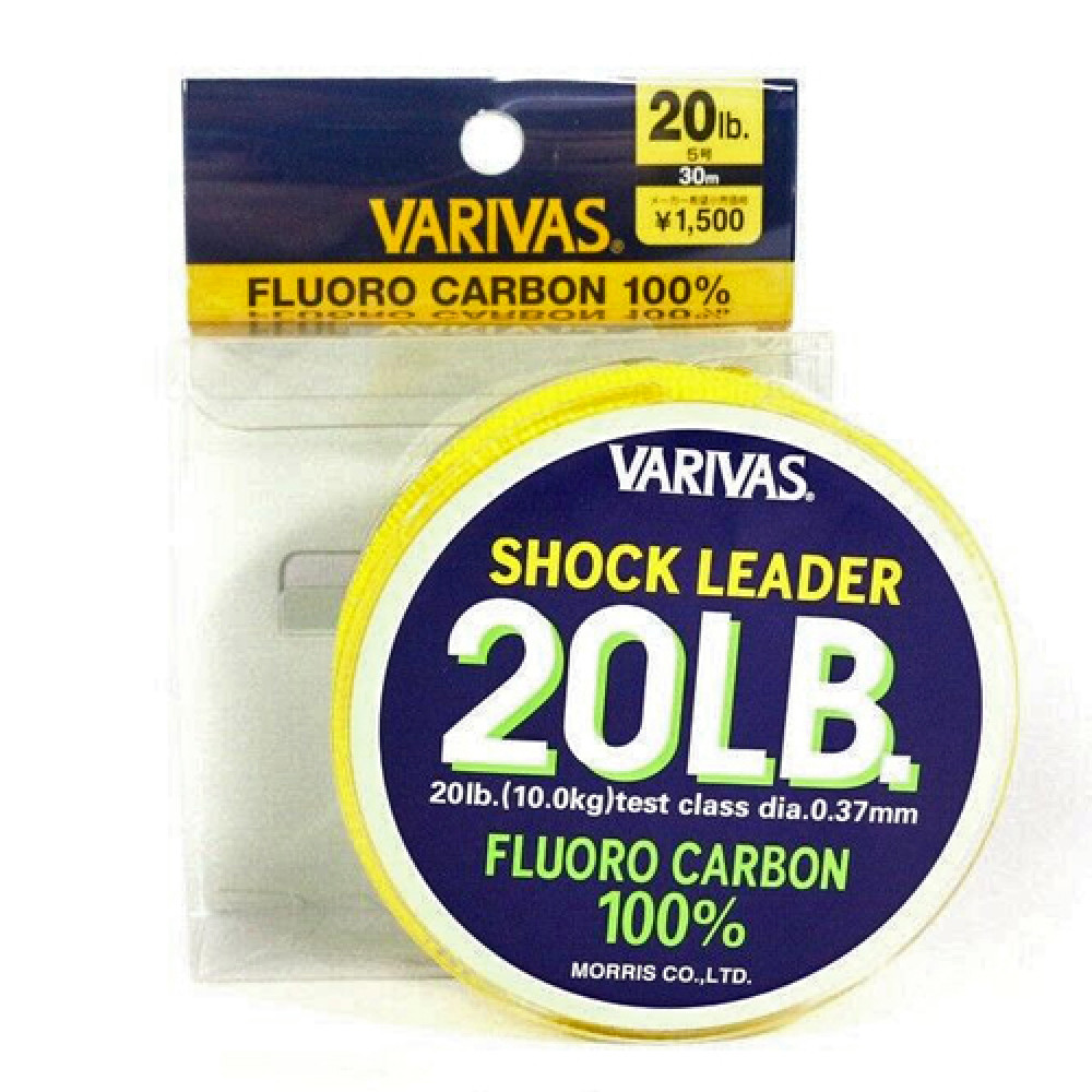 Флюорокарбон Varivas Fluoro Shock Leader 30m 20kg 0.570mm