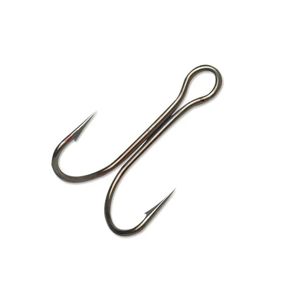 Гачки подвійні VMC Limerick Straight Double Bronze 3/0 size 5pcs