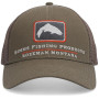 Кепка Simms Trout Icon Trucker Hickory
