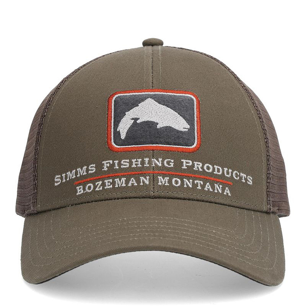 Кепка Simms Trout Icon Trucker Hickory