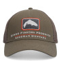 Кепка Simms Trout Icon Trucker Hickory