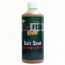 Ліквід Dynamite Baits Big Fish River Bait Soak Shrimp & Krill 500ml