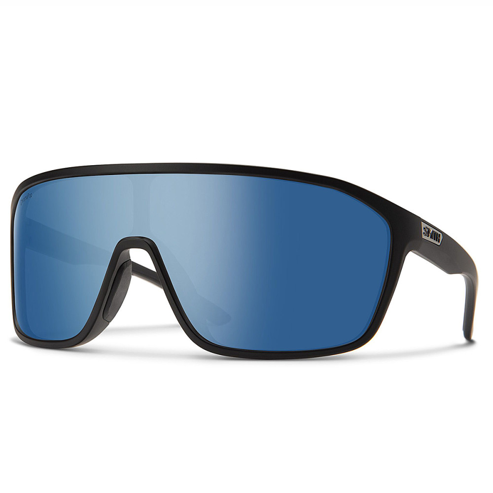 Окуляри сонцезахісні Smith Optics Boomtown Matte Black Polar Blue Mirror