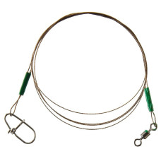 Повідець сталевий Cormoran 1x19 Wire leader 30cm 6kg 2pcs