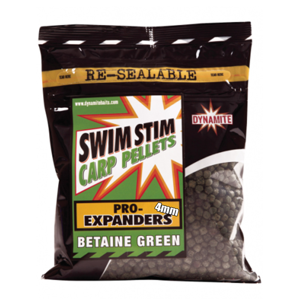 Принада Dynamite Baits Swim Stim Pro Expande Green 4mm 12 x 350g