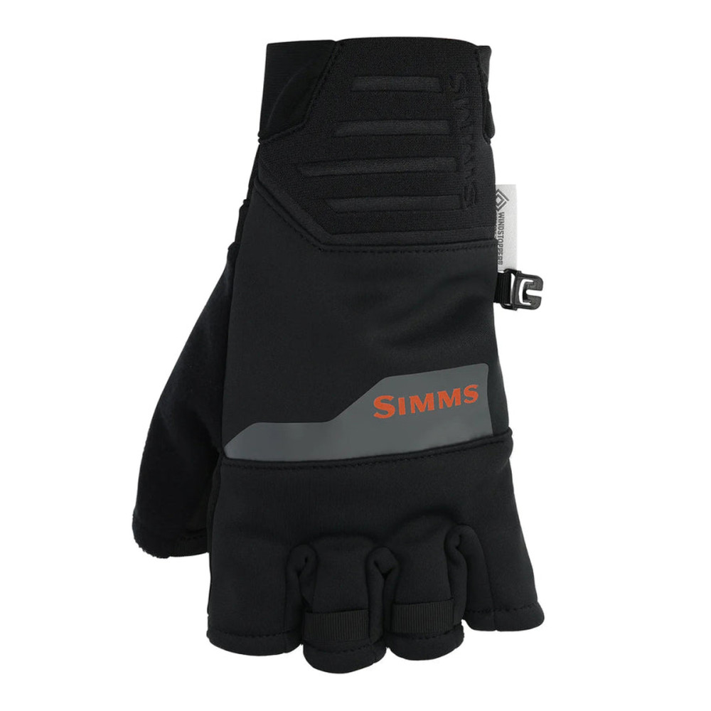 Рукавички Simms Windstopper Half Finger Glove Black XS