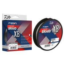 Шнур Daiwa N`Zon X8 Braid 150m Steel Grey 8.5kg 0.12mm