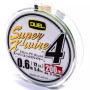 Шнур Duel Super X-Wire 4 200m 0.19mm 9kg 5Color Yellow Marking #1.2