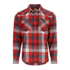 Сорочка Simms Santee Flannel Shirt Auburn Red/Slate Buffalo Check S Сорочка Simms Santee Flannel Shirt Auburn Red/Slate Buffalo Check S