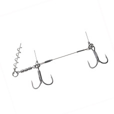 Стінгер Daiwa Prorex Screw-In Shallow Rig L 20-30cm 31.7kg #3/0, #2/0 1pc