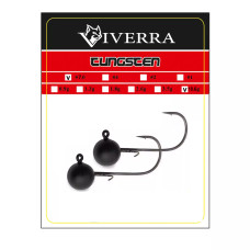 Джигголівка вольфрам Viverra 10,6g #7/0 Black
