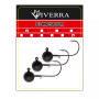Джигголівка вольфрам Viverra 7,2g #1/0 Black