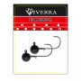 Джигголівка вольфрам Viverra 7,2g #1/0 Black