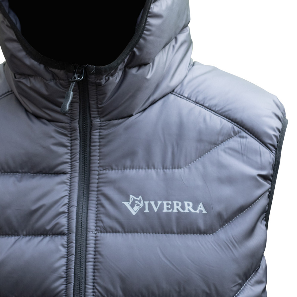 Жилет з капюшоном Viverra Warm Cloud Vest Grey XXL