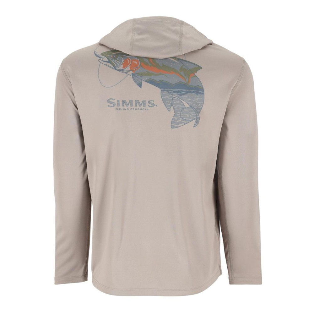 Худі Simms Tech Hoody - Artist Series Dolomite Trout XL