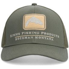 Кепка Simms Double Haul Icon Trucker Smokey Olive