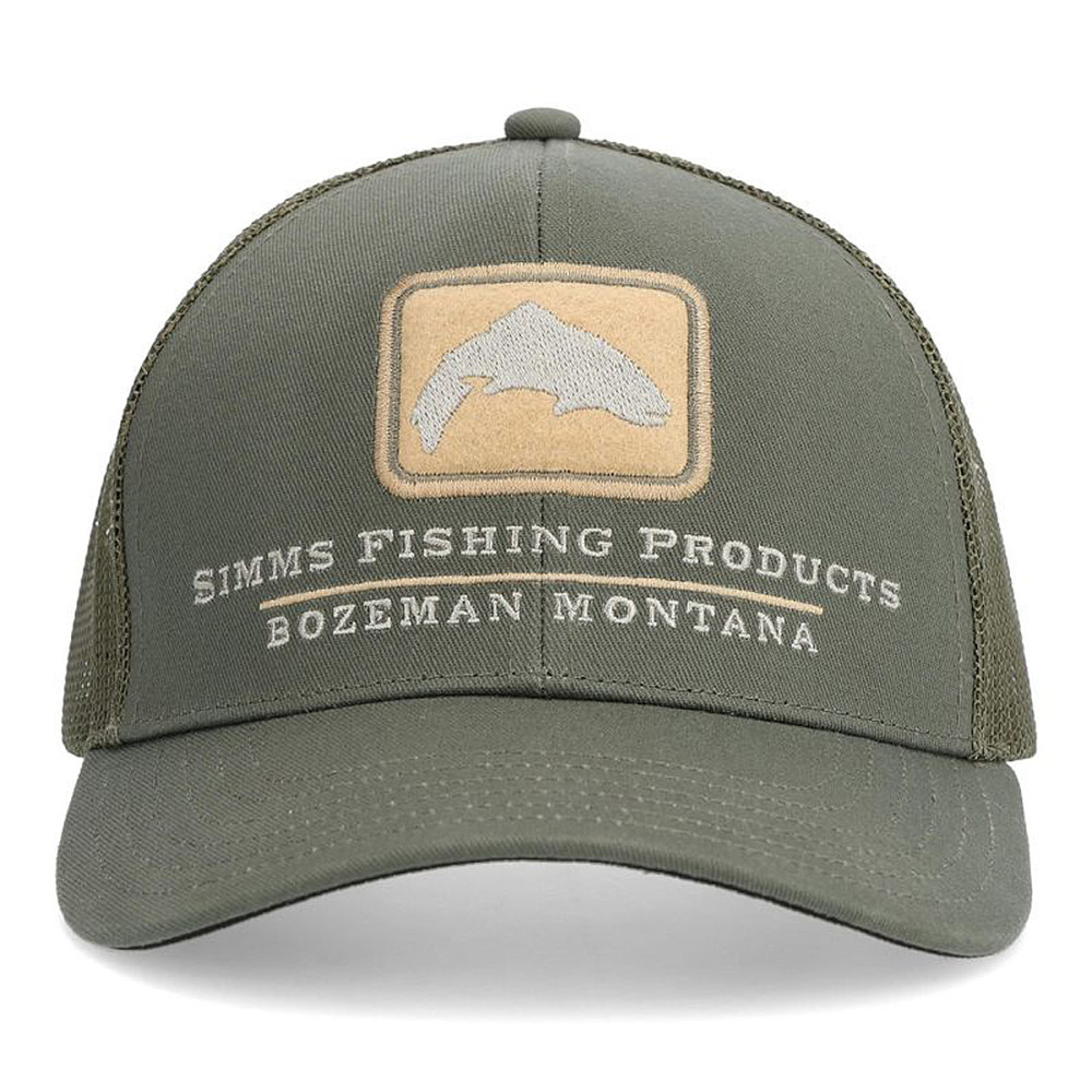 Кепка Simms Double Haul Icon Trucker Smokey Olive