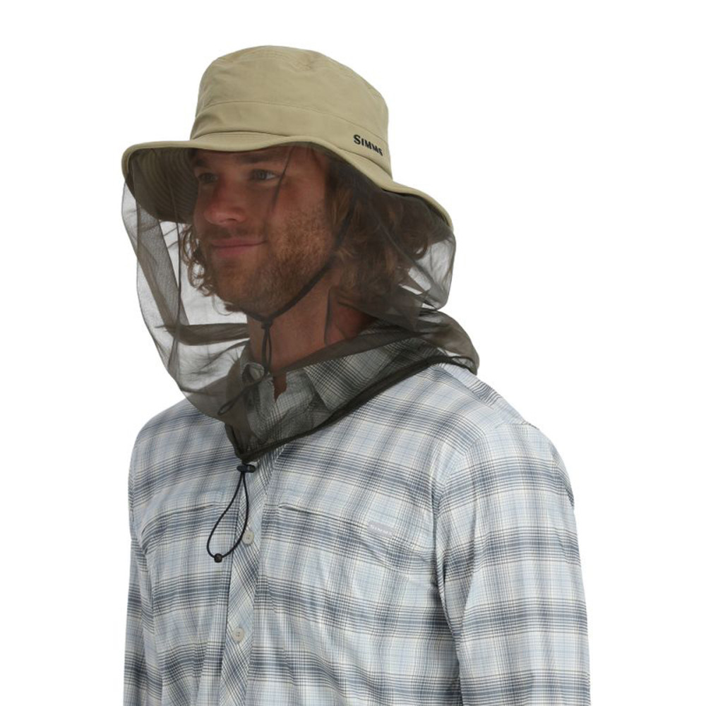 Панама Simms Bugstopper Net Sombrero Stone