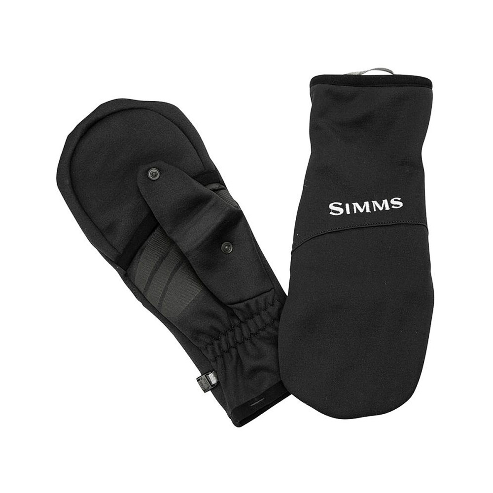Рукавички Simms Freestone Foldover Mitt Black XS