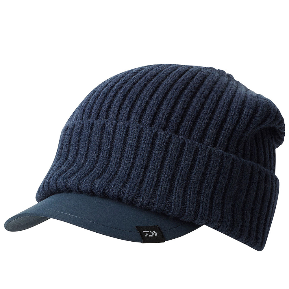 Шапка Daiwa Knit Cap With Brim Navy