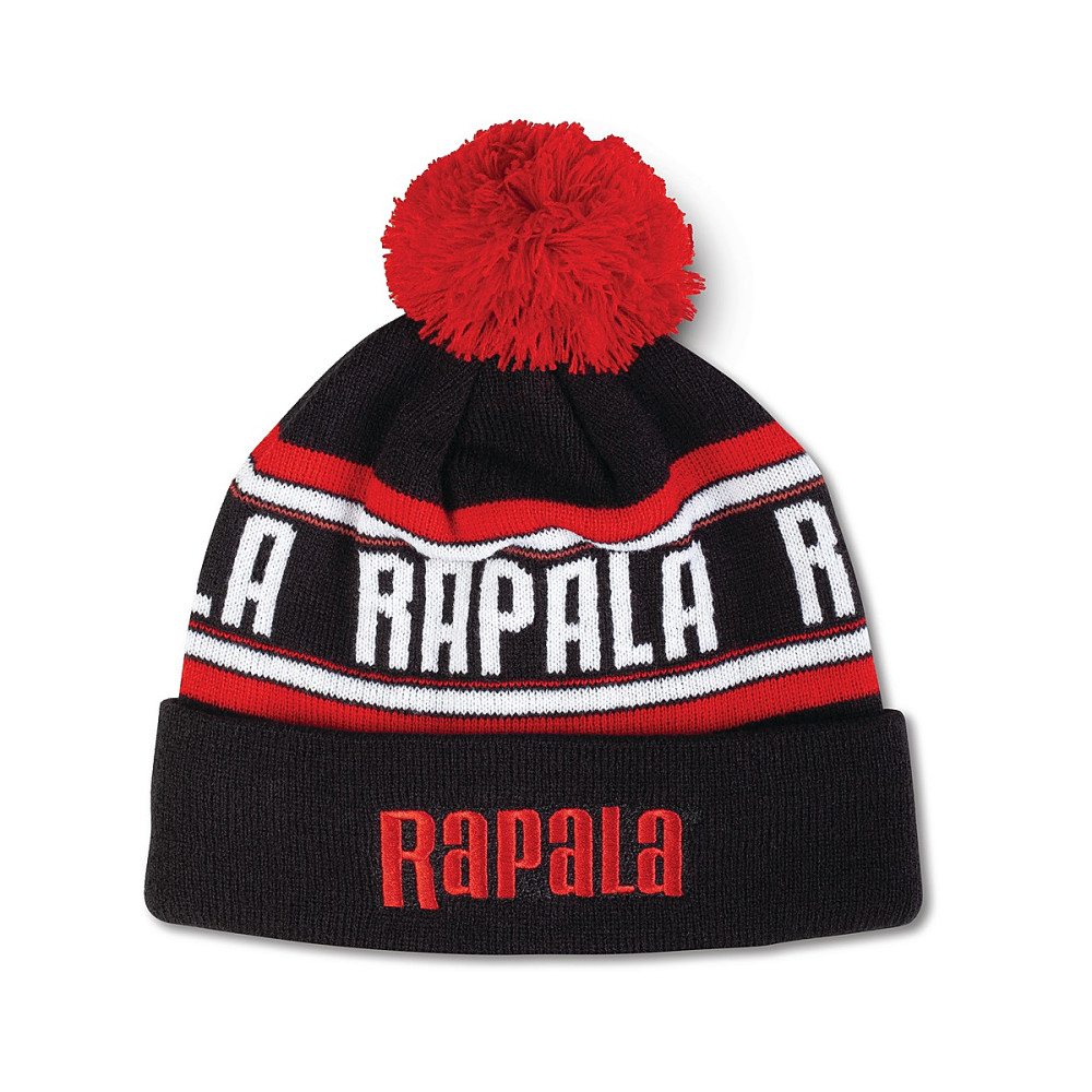 Шапка Rapala Rapala Beanie Чорний/Червоний/Білий