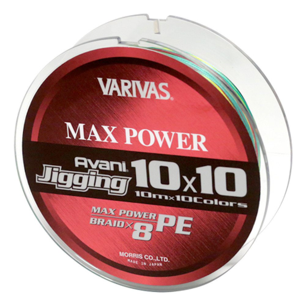 Шнур Varivas Avani Jigging Max Power X8 10*10 Multicolor 300m 35.1kg 0.370mm #5.0