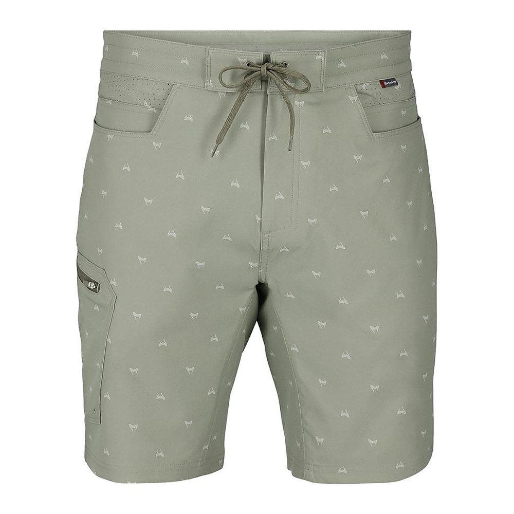 Шорти Simms Seamount Board Short Fishtail Pale Pine 34W