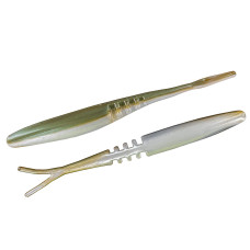 Силікон Big Bite Baits Jointed Jerk Minnow 7" 5pc #Arkansas Shiner